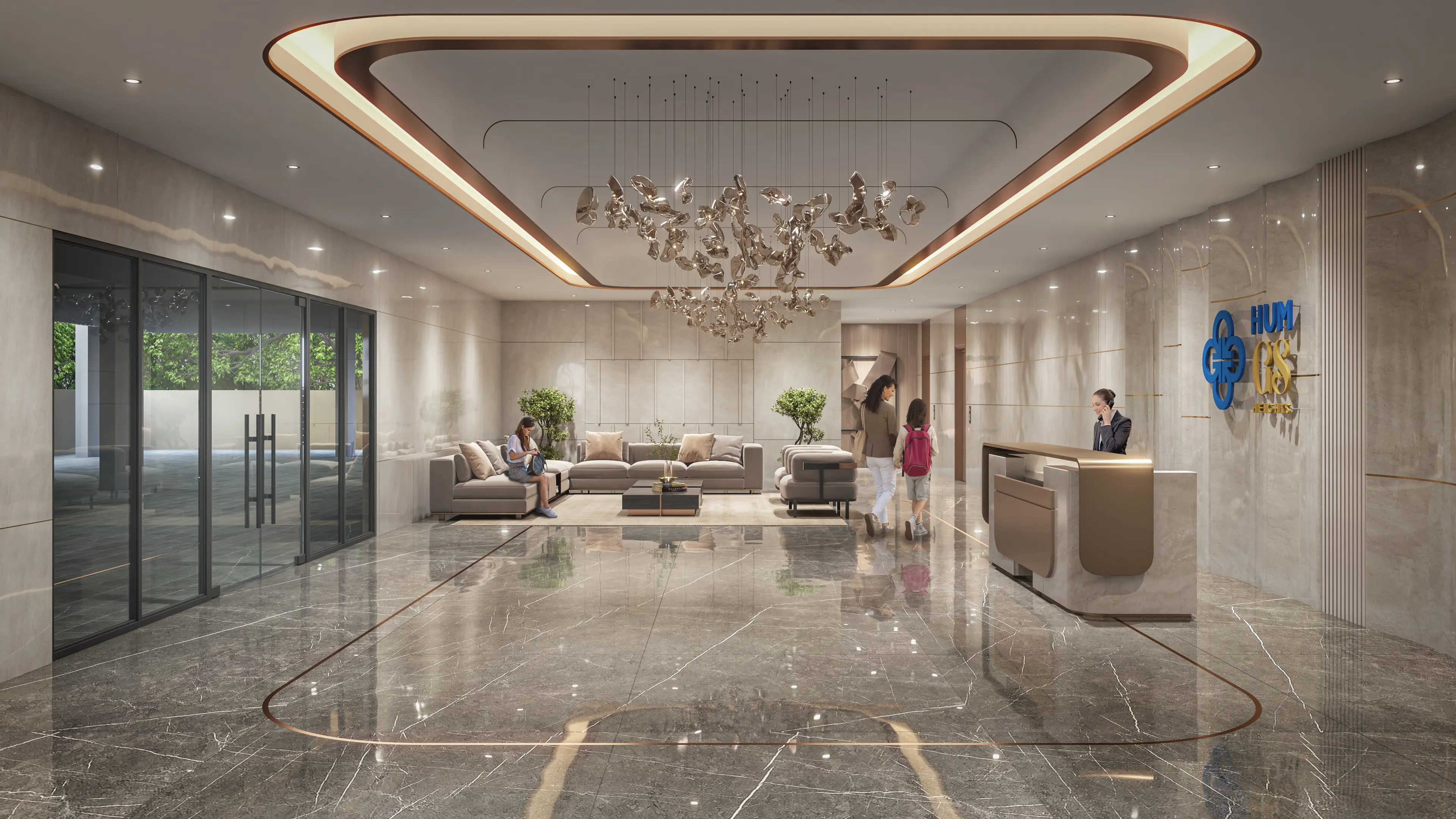 HUM GS Heights Grand Entrance Lobby